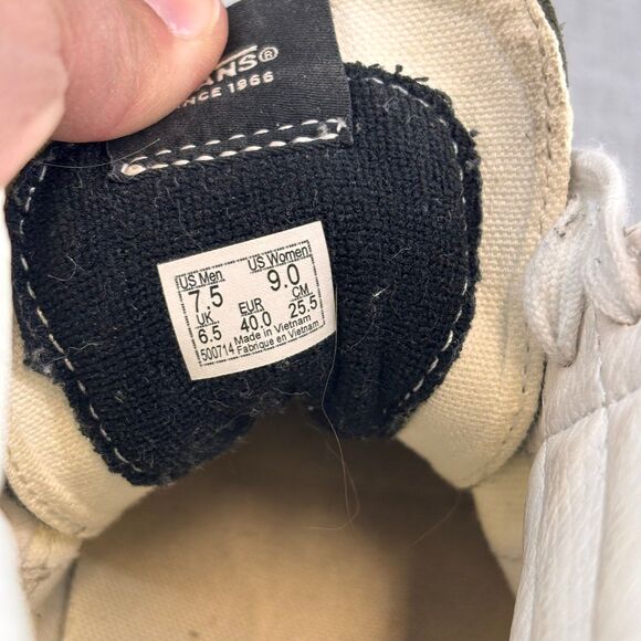 Vans SK8 High Desert Skulls Grape Leaf Shoes Green Suede Canvas Unisex Women's 9 - Picture 9 of 11